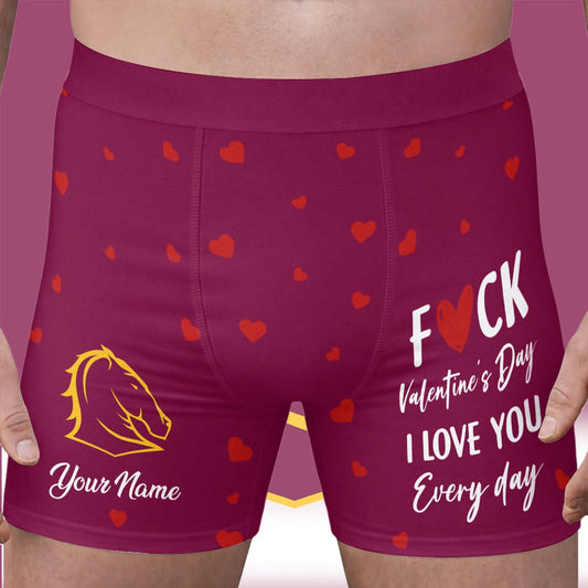 PREMIUM NRL X BB Men's Boxer Briefs Custom Name Valentine Gifts 2026 NDT LVH
