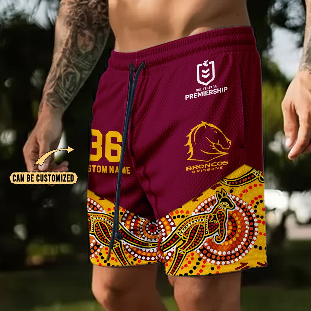 PREMIUM NRL X BB SHORTS PANT LIMITED EDITIONS NDT NHM
