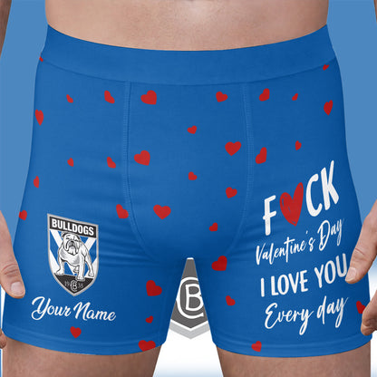 PREMIUM NRL X CB Men's Boxer Briefs Custom Name Valentine Gifts 2026 NDT LVH