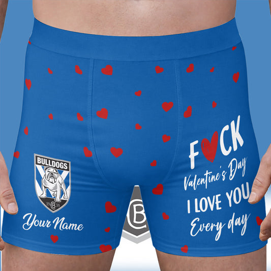PREMIUM NRL X CB Men's Boxer Briefs Custom Name Valentine Gifts 2026 NDT LVH