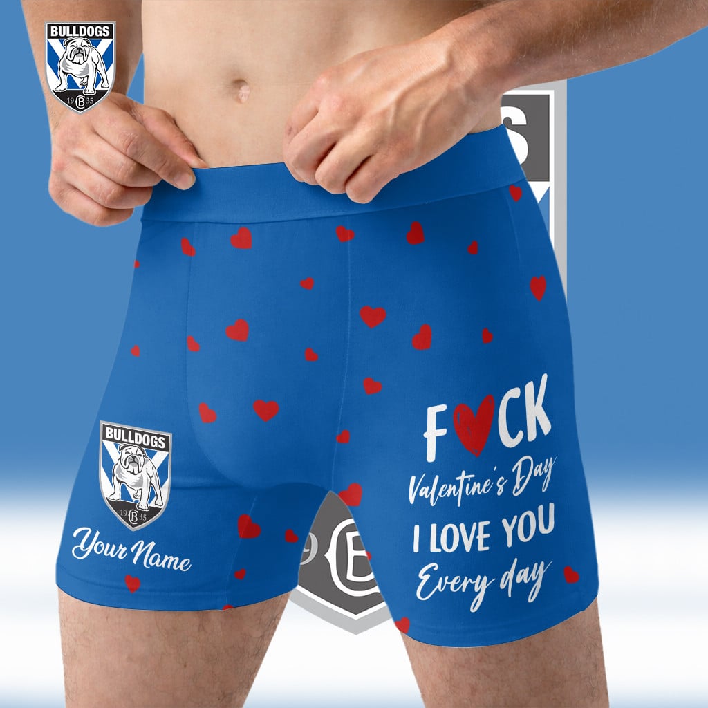 PREMIUM NRL X CB Men's Boxer Briefs Custom Name Valentine Gifts 2026 NDT LVH