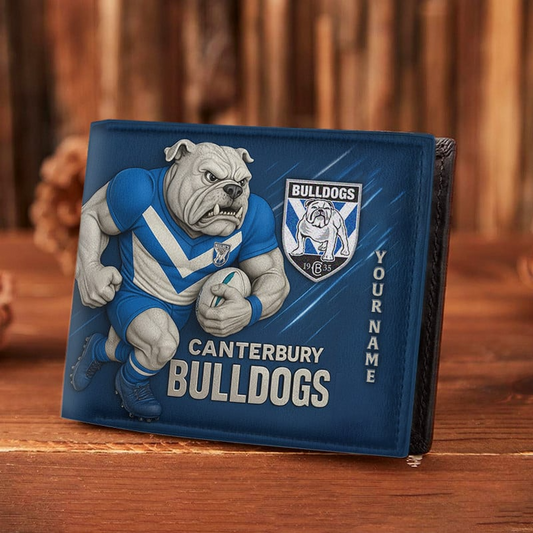 PREMIUM NRL X CBB MASCOT WALLET CUSTOME NAME NDT VHM
