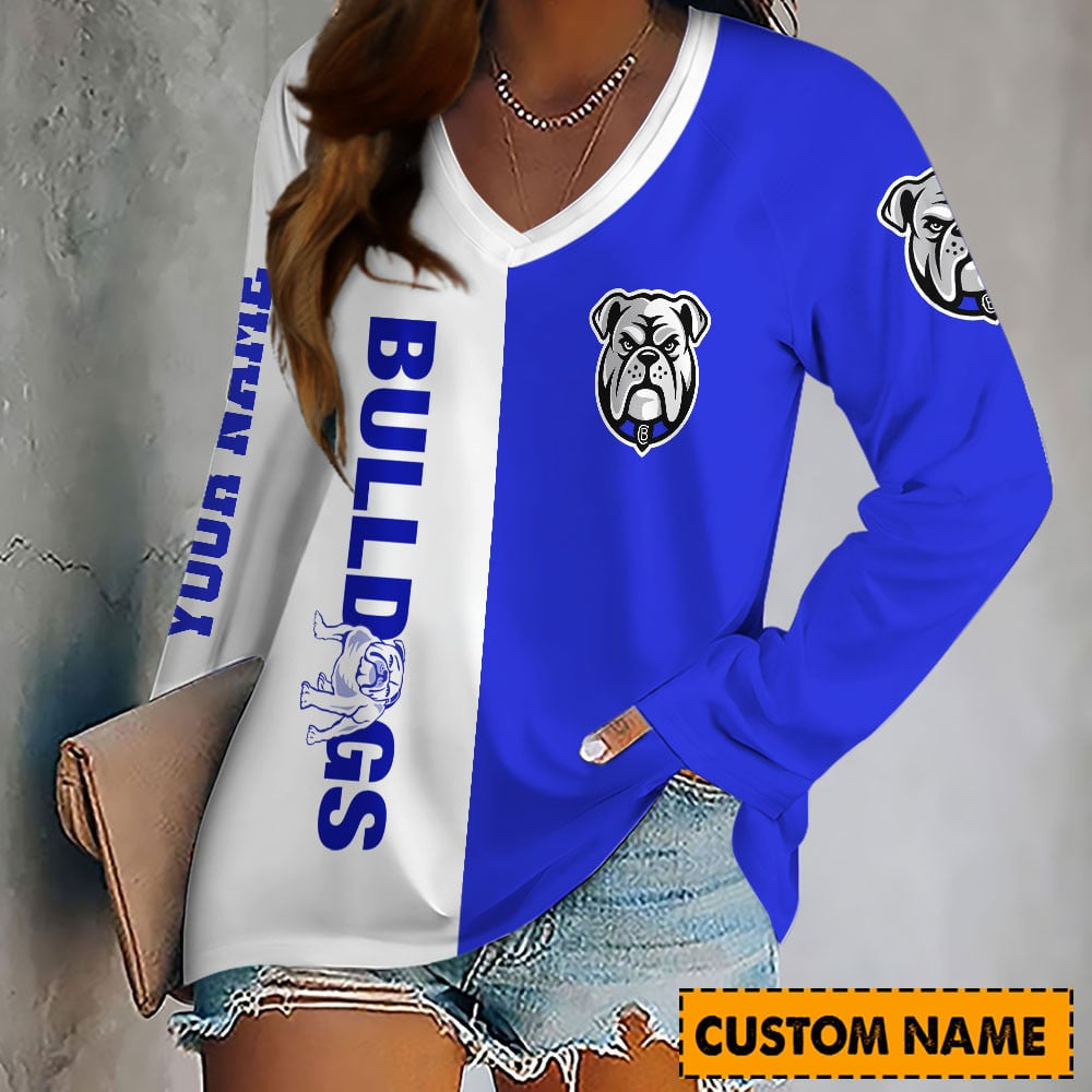 PREMIUM NRL X CBB Women's V-Neck Long-Sleeved Shirt Limited Edition NDT VHM