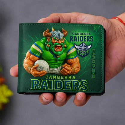 PREMIUM NRL X CR MASCOT WALLET CUSTOME NAME NDT VHM