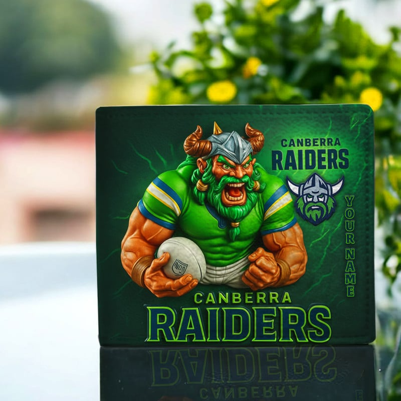 PREMIUM NRL X CR MASCOT WALLET CUSTOME NAME NDT VHM