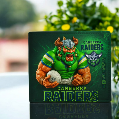 PREMIUM NRL X CR MASCOT WALLET CUSTOME NAME NDT VHM