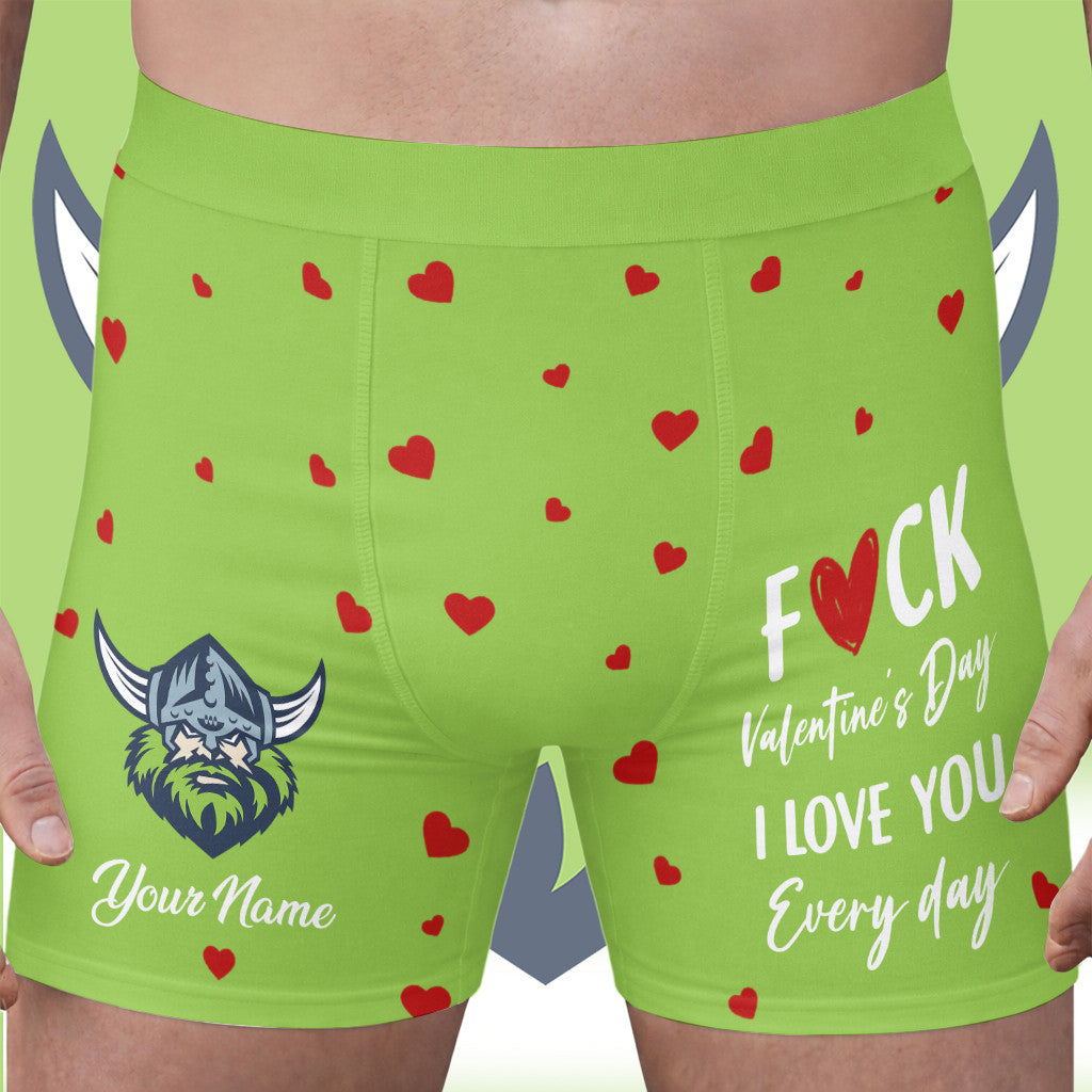 PREMIUM NRL X CR Men's Boxer Briefs Custom Name Valentine Gifts 2026 NDT LVH