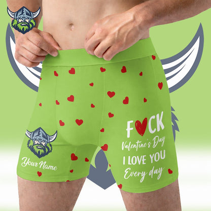 PREMIUM NRL X CR Men's Boxer Briefs Custom Name Valentine Gifts 2026 NDT LVH