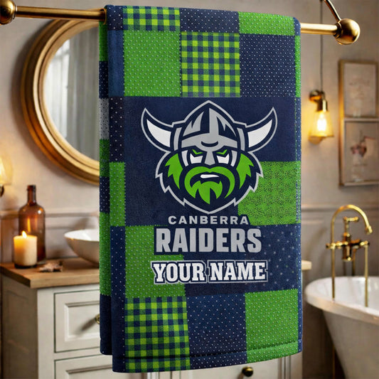 PREMIUM NRL X CR Special Style Bath Towel Custom Name NDT NHM