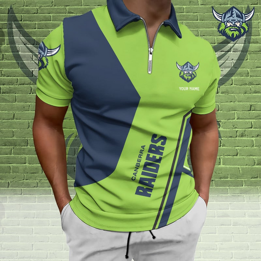 PREMIUM NRL X CR Zip Polo Custom Name  Limited Edition NDT VHM