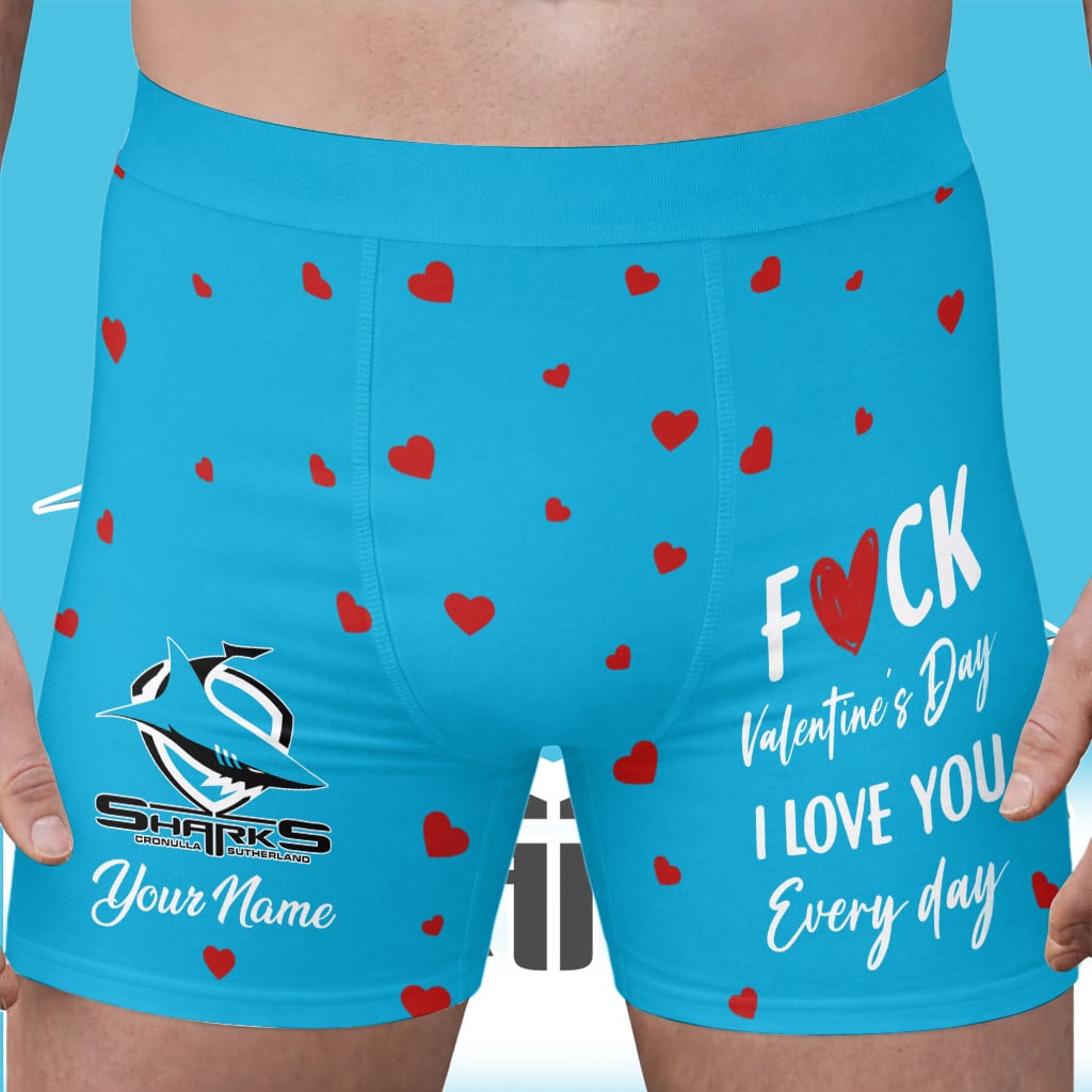 PREMIUM NRL X CS Men's Boxer Briefs Custom Name Valentine Gifts 2026 NDT LVH