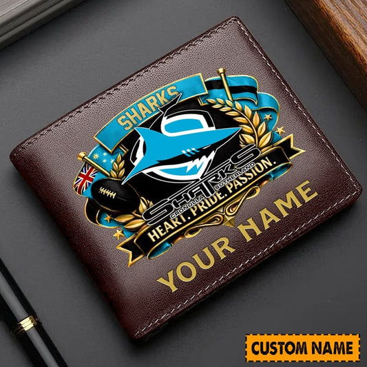 PREMIUM NRL X CSS Leather Wallet Personalized Limited Edition NDT NHM