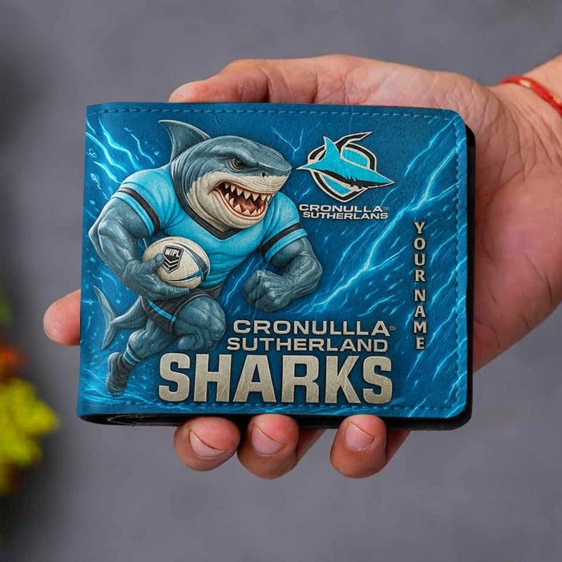 PREMIUM NRL X CSS MASCOT WALLET CUSTOME NAME NDT VHM