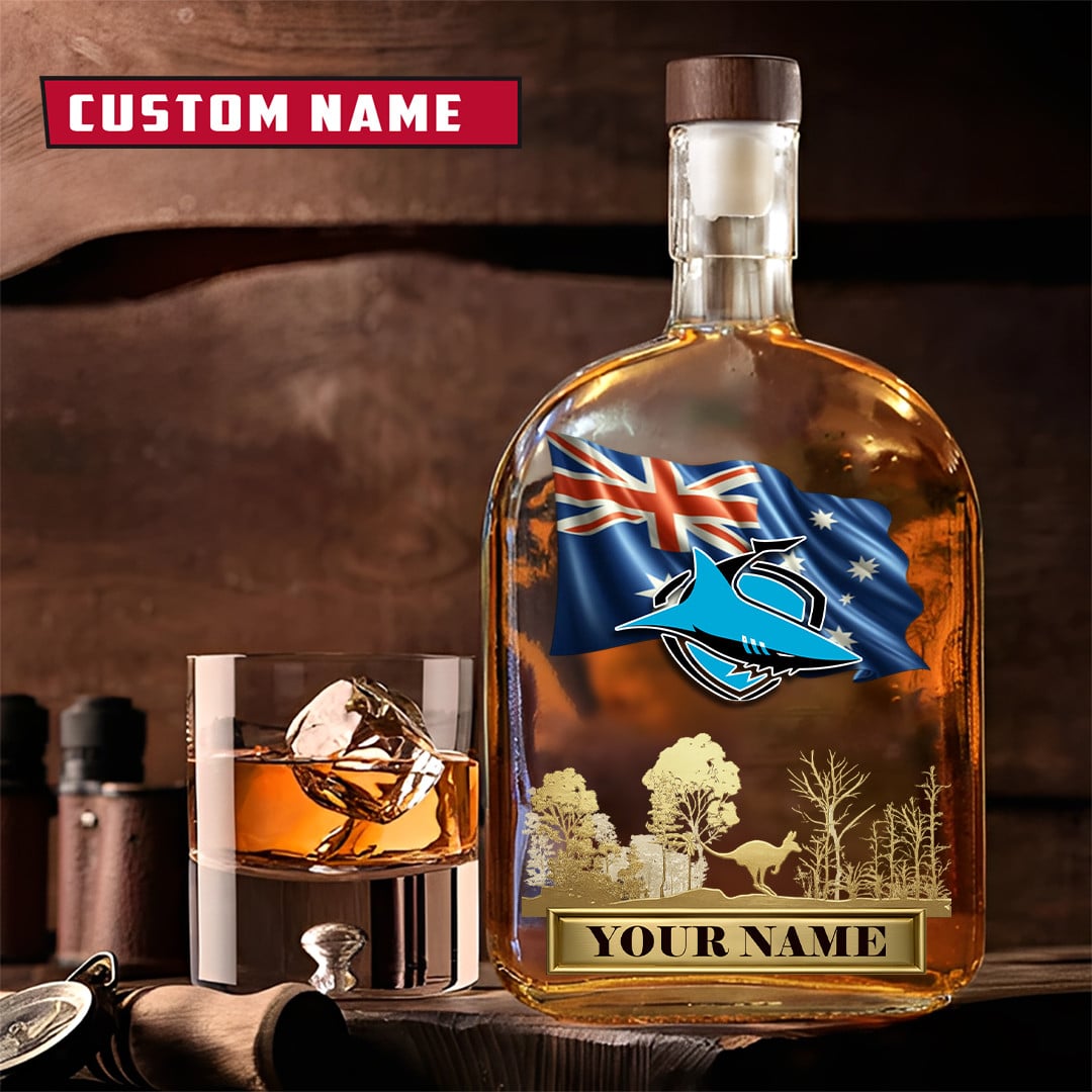 PREMIUM NRL X CSS Whiskey Bottle Personalized Gift For Fan 2026 NDT LVH