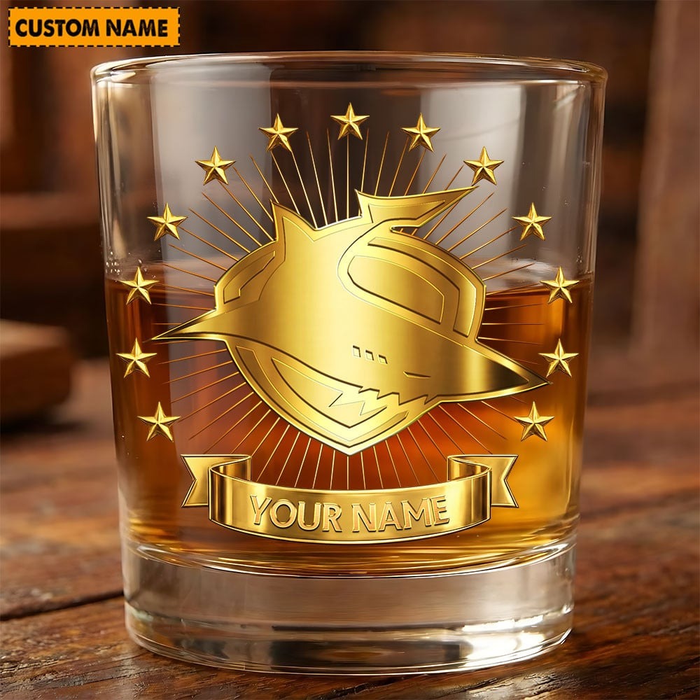 PREMIUM NRL X CSS Whiskey Glass Personalized Gifts Limited Edition NDT NHM