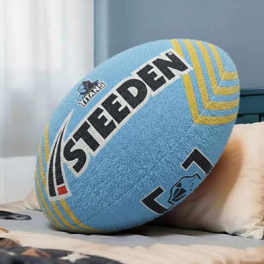 PREMIUM NRL X GCT Ball Shaped Pillow Limited Edition NDT LVH