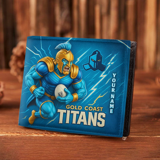PREMIUM NRL X GCT MASCOT WALLET CUSTOME NAME NDT VHM