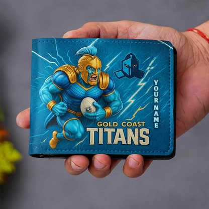 PREMIUM NRL X GCT MASCOT WALLET CUSTOME NAME NDT VHM