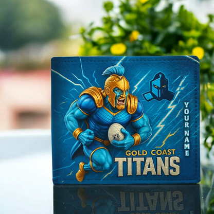 PREMIUM NRL X GCT MASCOT WALLET CUSTOME NAME NDT VHM