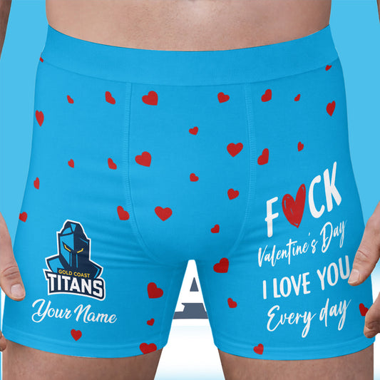 PREMIUM NRL X GCT Men's Boxer Briefs Custom Name Valentine Gifts 2026 NDT LVH