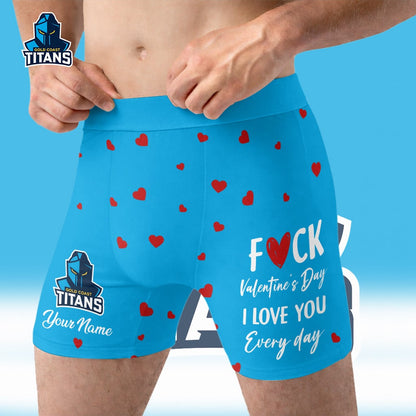 PREMIUM NRL X GCT Men's Boxer Briefs Custom Name Valentine Gifts 2026 NDT LVH