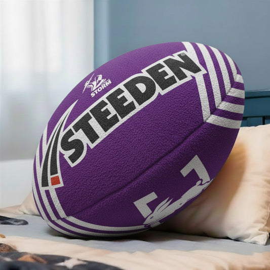 PREMIUM NRL X MS Ball Shaped Pillow Limited Edition NDT LVH