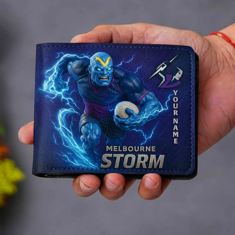 PREMIUM NRL X MS MASCOT WALLET CUSTOME NAME NDT VHM