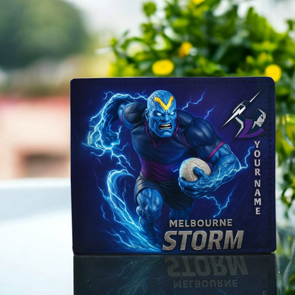 PREMIUM NRL X MS MASCOT WALLET CUSTOME NAME NDT VHM