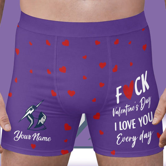 PREMIUM NRL X MS Men's Boxer Briefs Custom Name Valentine Gifts 2026 NDT LVH
