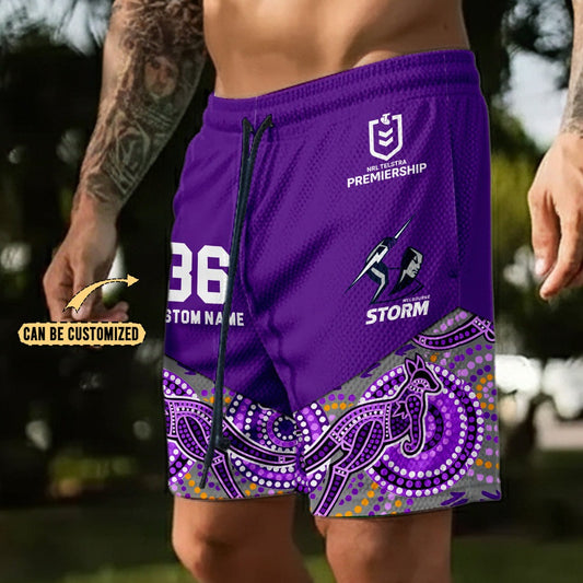 PREMIUM NRL X MS SHORTS PANT LIMITED EDITIONS NDT NHM