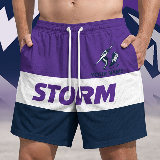 PREMIUM NRL X MS Summer Short Pants Custom Name Limited Edition NDT VHM
