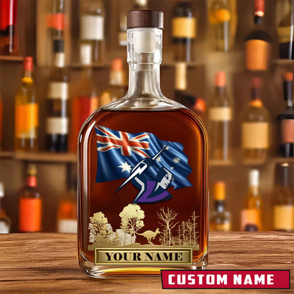 PREMIUM NRL X MS Whiskey Bottle Personalized Gift For Fan 2026 NDT LVH