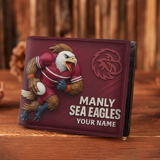 PREMIUM NRL X MWSE MASCOT WALLET CUSTOME NAME NDT VHM