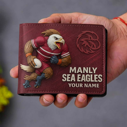PREMIUM NRL X MWSE MASCOT WALLET CUSTOME NAME NDT VHM
