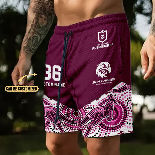 PREMIUM NRL X MWSE SHORTS PANT LIMITED EDITIONS NDT NHM