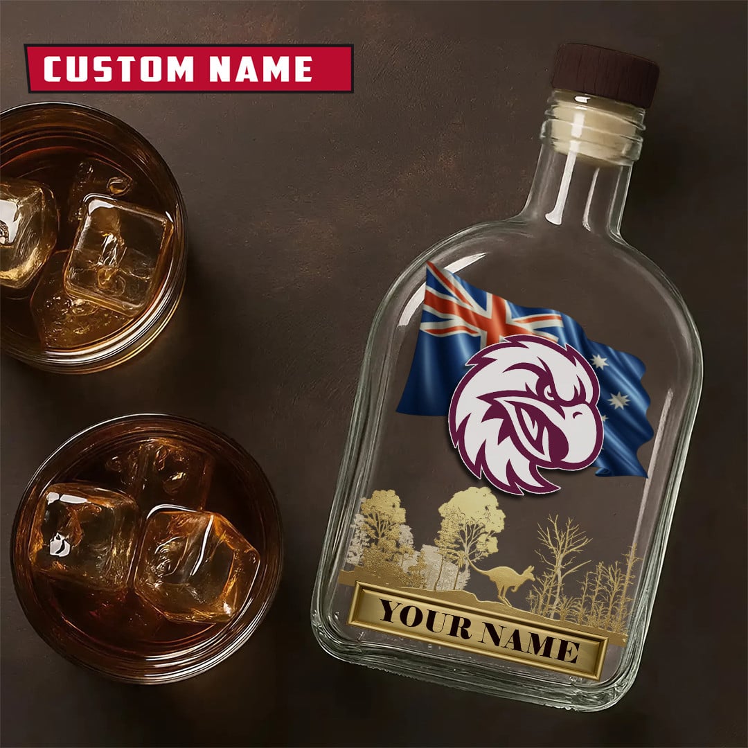 PREMIUM NRL X MWSE Whiskey Bottle Personalized Gift For Fan 2026 NDT LVH