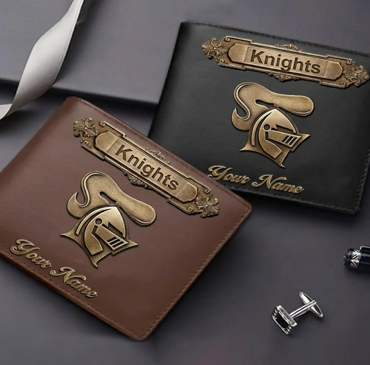 PREMIUM NRL X NK LEATHER WALLET Personalized Gift New Year 2026 NDT VHM