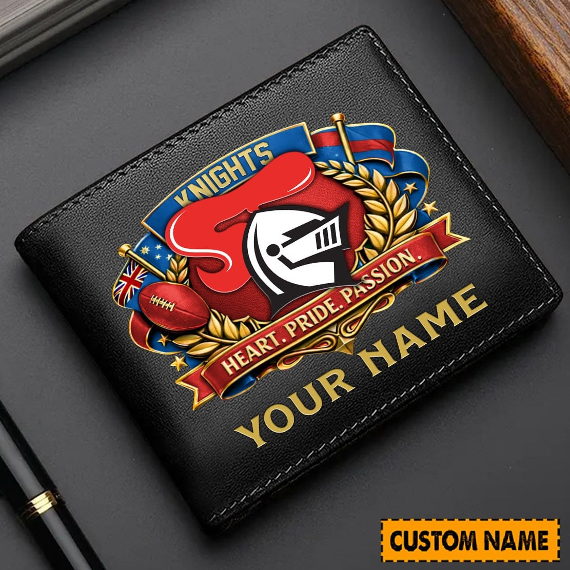 PREMIUM NRL X NK Leather Wallet Personalized Limited Edition NDT NHM