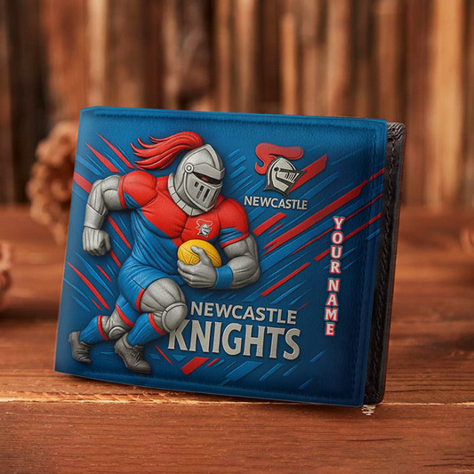 PREMIUM NRL X NK MASCOT WALLET CUSTOME NAME NDT VHM