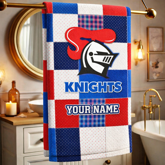 PREMIUM NRL X NK Special Style Bath Towel Custom Name NDT NHM