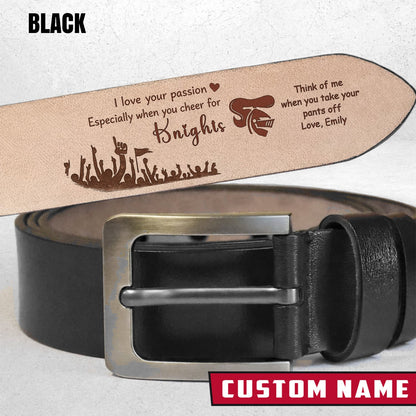 PREMIUM NRL X NK Leather Belt Personalized Gift For Fan 2026 NDT LVH