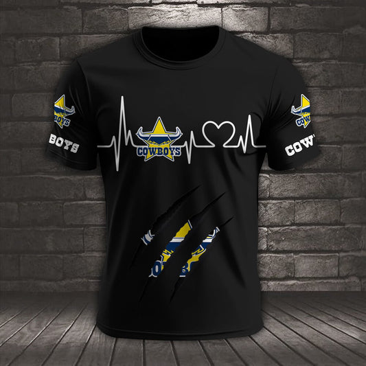 PREMIUM NRL X NQC POLO SHIRT FOR VALENTINE DAY NDT LVH