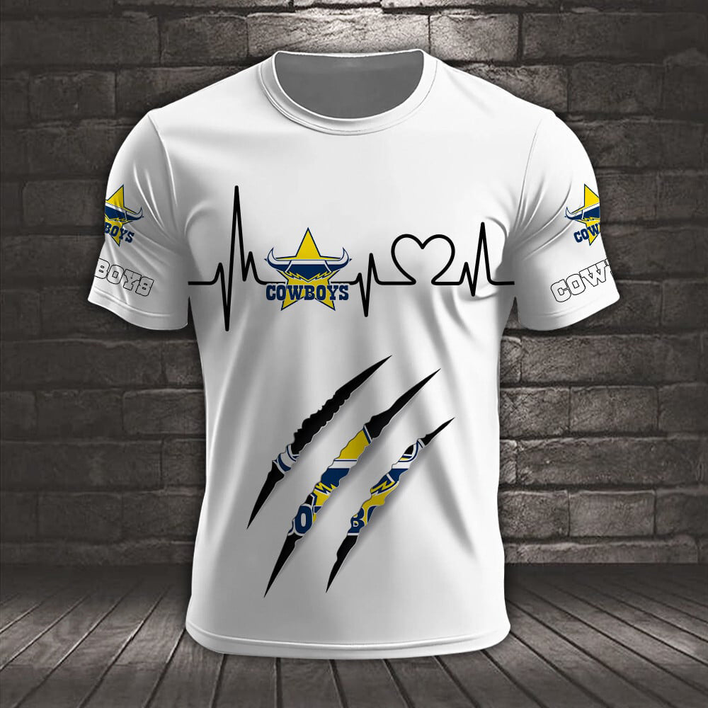 PREMIUM NRL X NQC POLO SHIRT FOR VALENTINE DAY NDT LVH