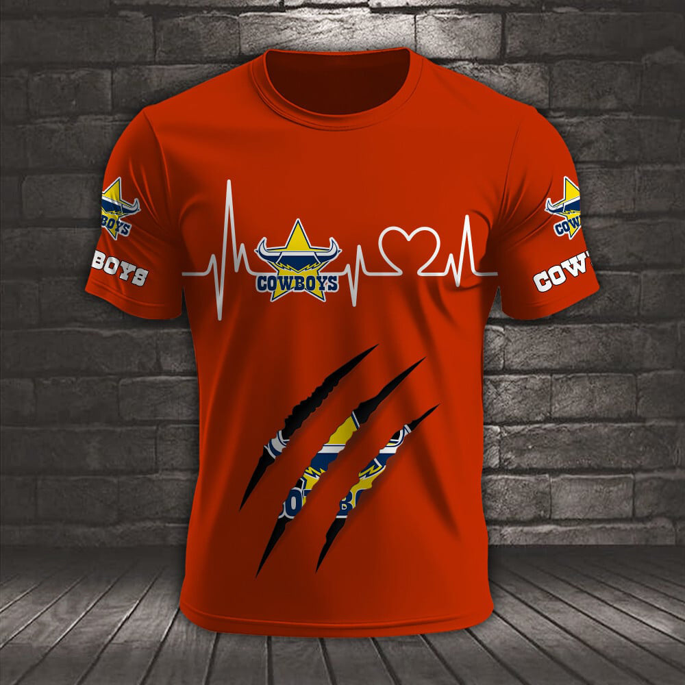 PREMIUM NRL X NQC POLO SHIRT FOR VALENTINE DAY NDT LVH