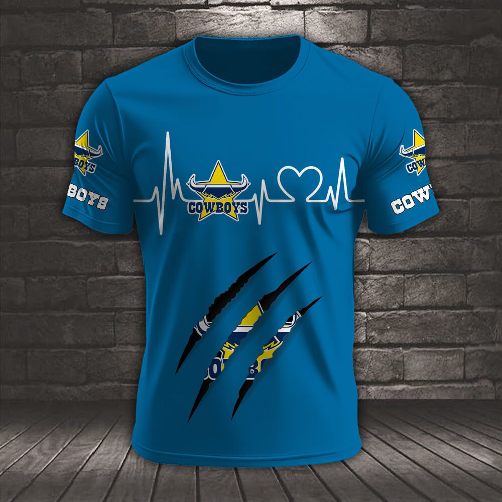 PREMIUM NRL X NQC POLO SHIRT FOR VALENTINE DAY NDT LVH