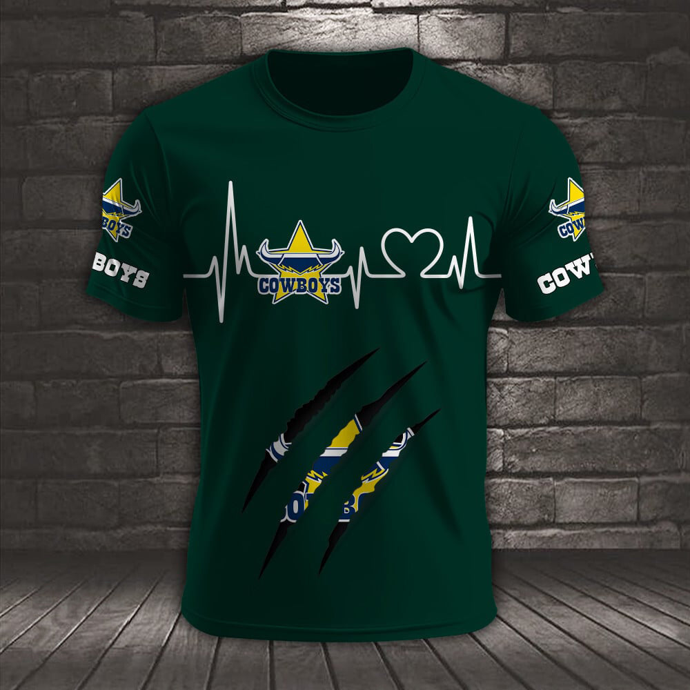 PREMIUM NRL X NQC POLO SHIRT FOR VALENTINE DAY NDT LVH