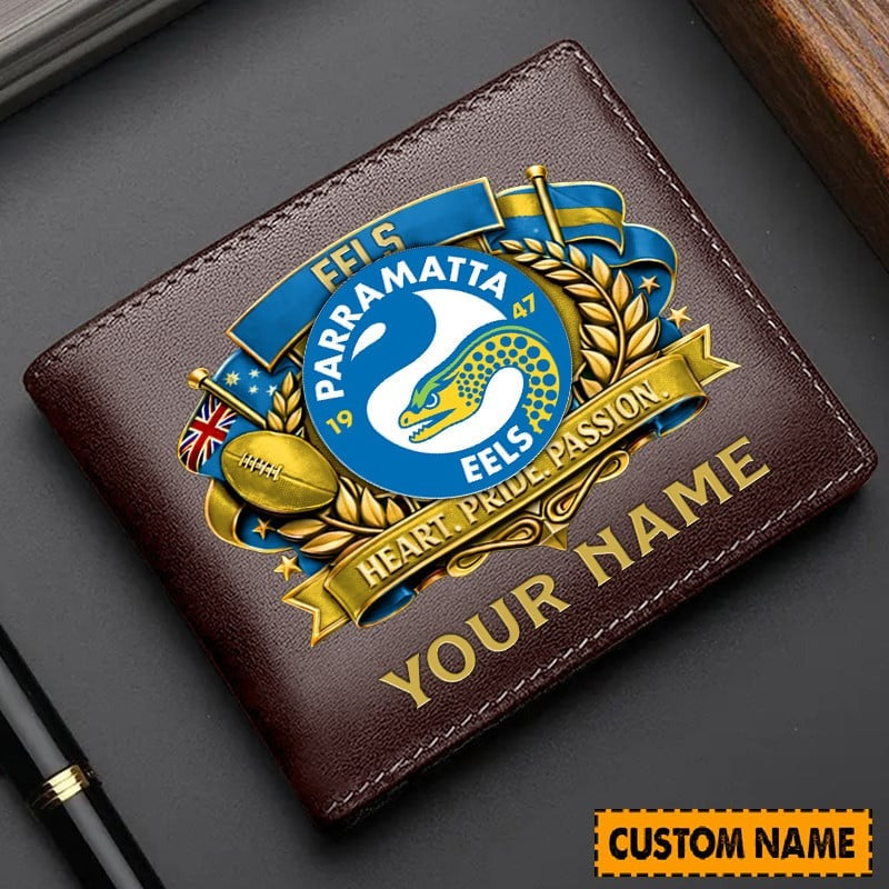 PREMIUM NRL X PE Leather Wallet Personalized Limited Edition NDT NHM