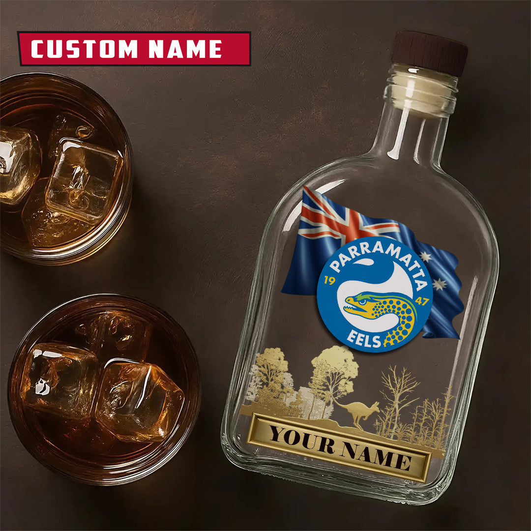 PREMIUM NRL X PE Whiskey Bottle Personalized Gift For Fan 2026 NDT LVH