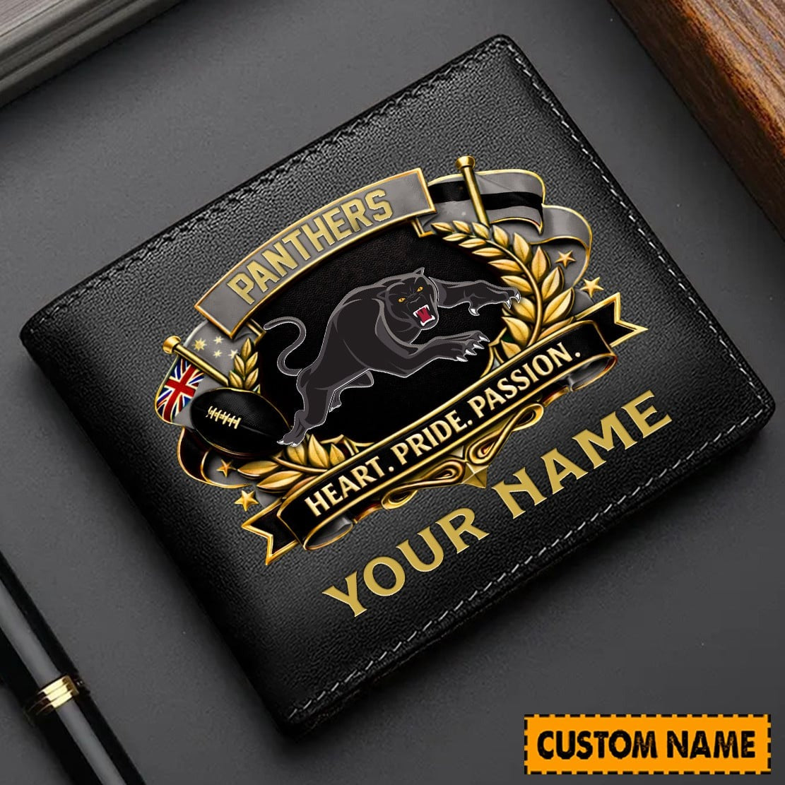 PREMIUM NRL X PP Leather Wallet Personalized Limited Edition NDT NHM