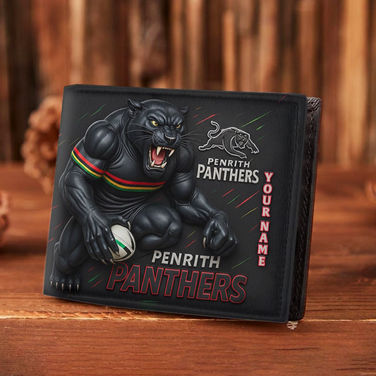 PREMIUM NRL X PP MASCOT WALLET CUSTOME NAME NDT VHM